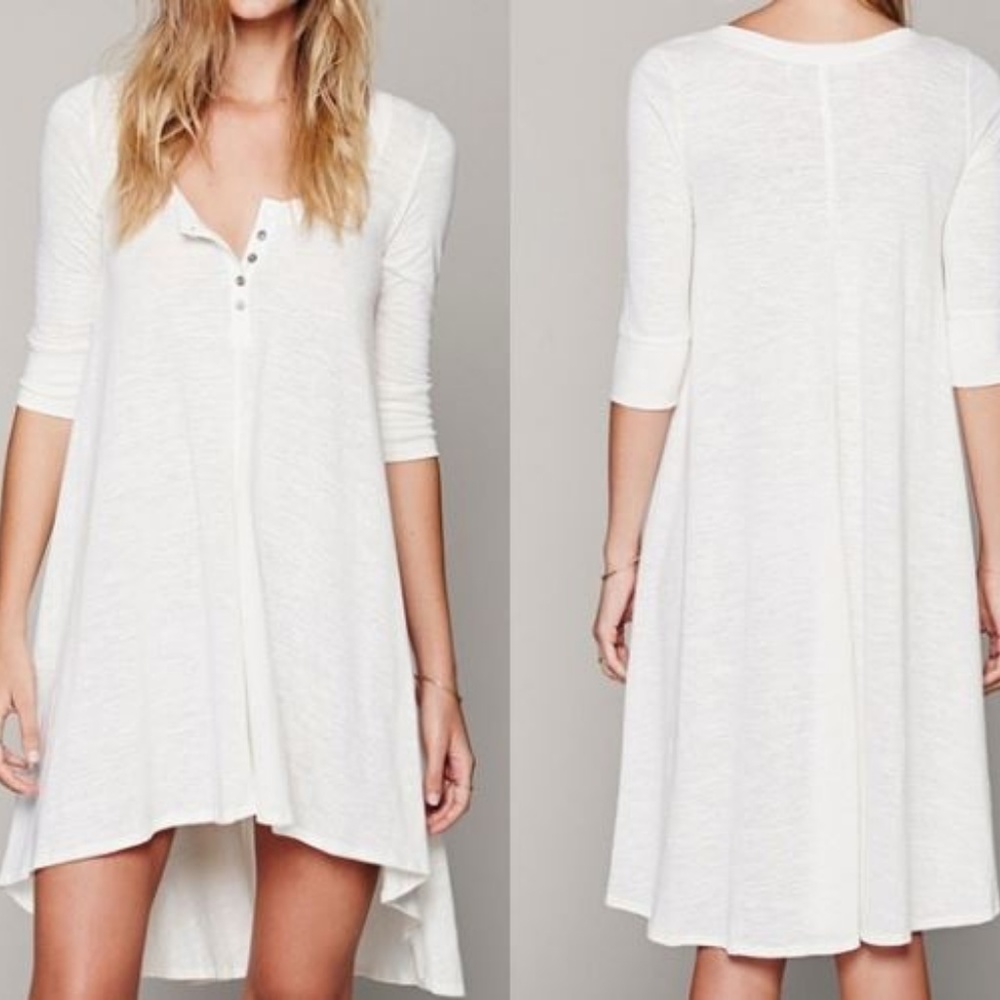 Gorgeous Hi-Lo Tunic Shirt Dress - Picture 2 of 8